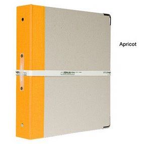 russell and hazel apricot binder | simple pretty