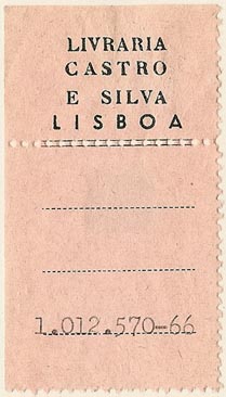 castro e silva book label, lisboa | simple pretty