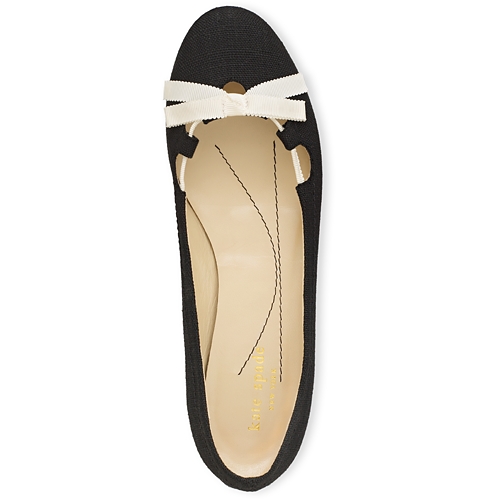 pkslci1-5554329_kspr01_dt kate spade grosgrain-trimmed flats | simple pretty