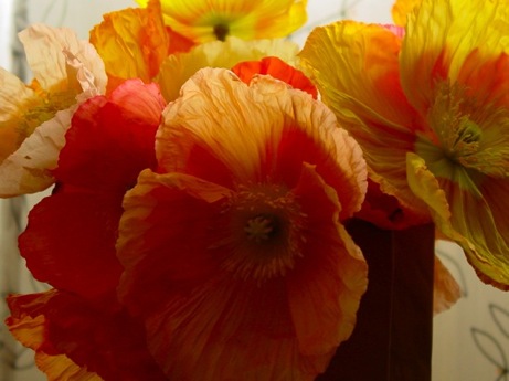 brown paper design flowers | simple pretty