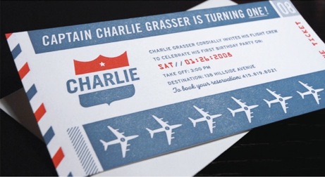 grasserinvite grasser design first birthday invite | simple pretty