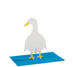 m_72280 duck animal postcard at MOMA | simple pretty