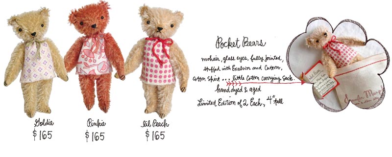 jennifery murphy, pocket bears | simple pretty