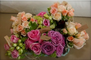 brown paper design flowers | simple pretty