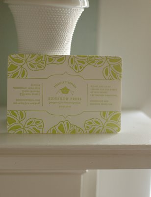 sideshow press at lesesne charleston | simple pretty