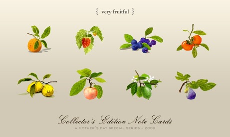 veryfruitful very fruitful option for felix doolittle mother's day notecard set | simple pretty