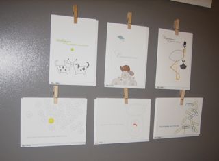 dee and lala cards, nss 2009 | simple pretty