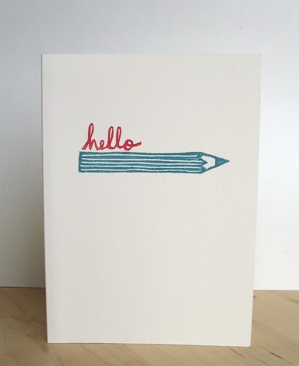 zoetropa hello writing notes | simple pretty