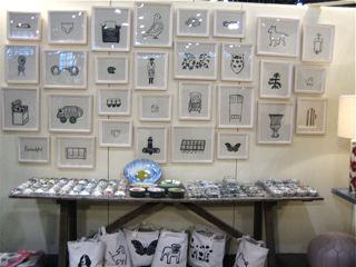 hugo guinness prints at john derian, nss 2009 | simple pretty