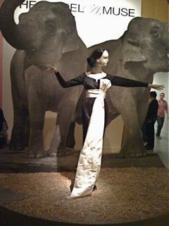 the model as muse, metropolitan museum of art 2009 | simple pretty