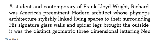 neutraslab neutraface slab typeface sample | simple pretty