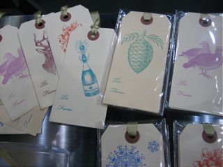 sesame2 sesame letterpress tags, nss 2009 | simple pretty