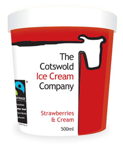 cotswold ice cream company | simple pretty