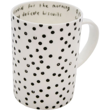 lisa stickley dotted mug | simple pretty