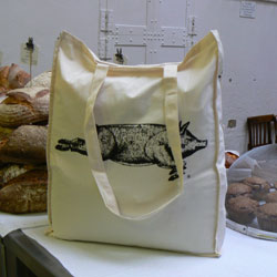 st. john restaurant pig tote bag | simple pretty