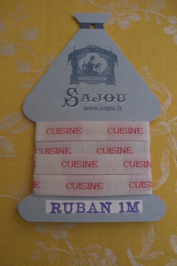 cuisineribbon bell'occhio 'cuisine' household ribbon | simple pretty