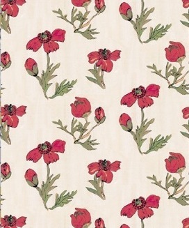 lalie designer textile in 'poppy" | simple 