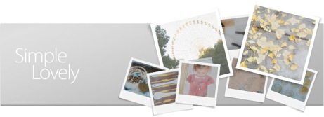 simple lovely blog banner | simple pretty