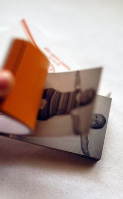 sideshow press otto birth announcement | simple pretty