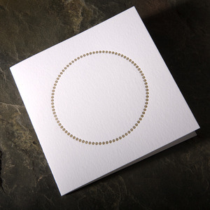 .kamal blank dot card | simple pretty