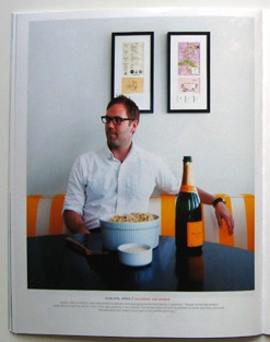 alan dye at home in print magazine | simple pretty