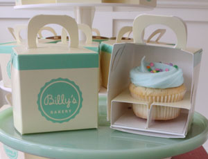 billy's bakery nyc packaging | simple pretty