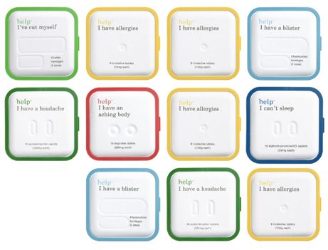 help help remedies packaging | simple pretty