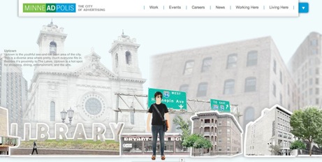 minneADpolis website launch | simple pretty