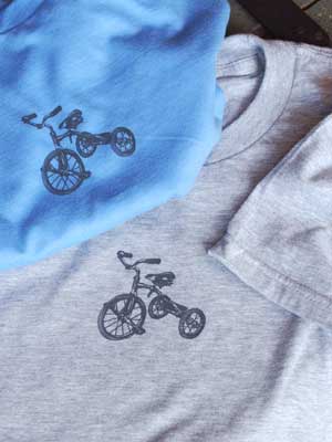 tricyclet tricycle tee at henry's by post | simple pretty