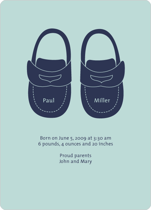 vfong_ba_v_babyshoes_m_blue_69a_n430 paper culture baby anouncement | simple pretty