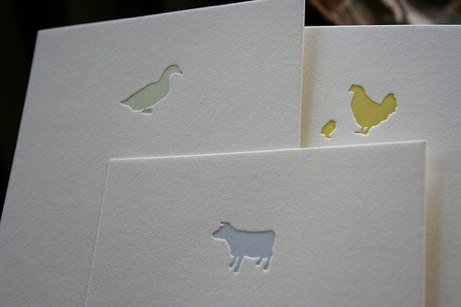 3790884108_aaf5c42c82 moontree letterpress baby announcements | simple pretty