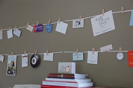 ribbon wall, lasalle street office | simple pretty