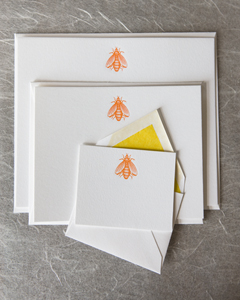 bari zaki 'b'zzz' notecards | simple pretty