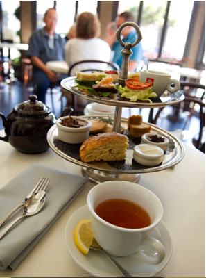 tea time at cafe chloe, san diego | simple pretty