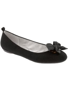 simple bow-tied flats at gap | simple pretty