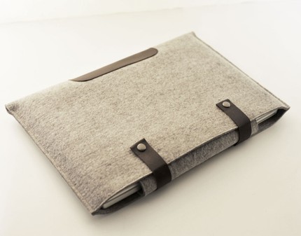 byrd and belle felt laptop sleeve | simple pretty