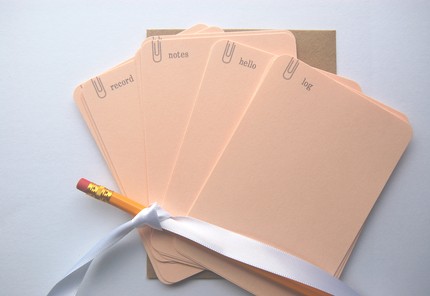 hooray! shop loose note sheets | simple pretty