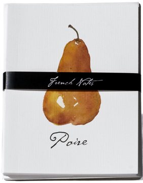 cynthia dunn watercolor notecards 'poire' | simple pretty