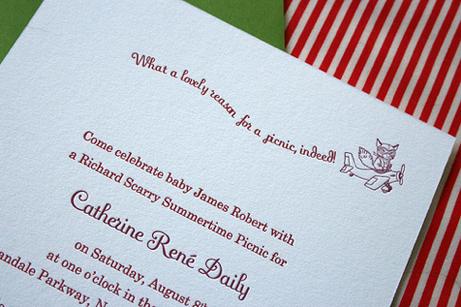 craft lovely richard scarry invitation | simple pretty