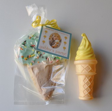 an ice cream themed birthday by blonde designs | simple pretty