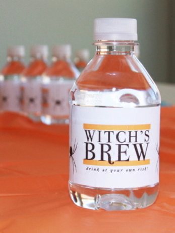 witch's brew pdf labels by blonde designs | simple pretty