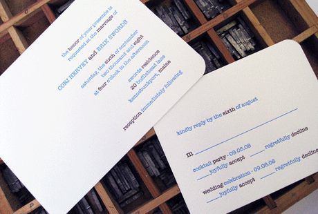 albertine press 'typewriter' invitation | simple pretty