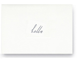 follow studio hello card | simple pretty