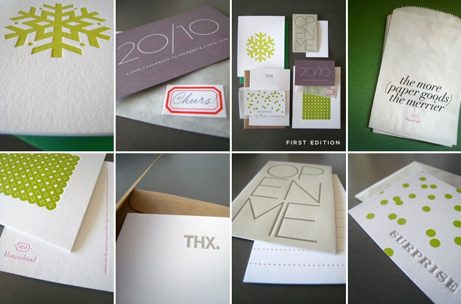 blue pool road 2009 holiday goodie bag | simple pretty