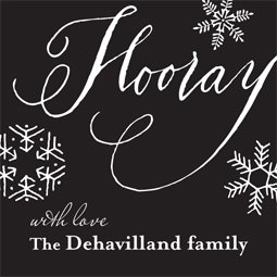 petite alma 'hooray' tag | simple pretty