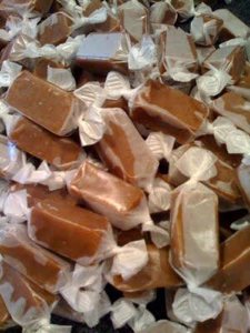 caramels at pod | simple pretty