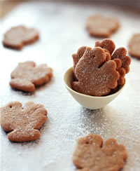 shandaken bake turkey cookies | simple pretty