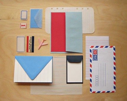 art school girl 'diy mail kit' | simple pretty
