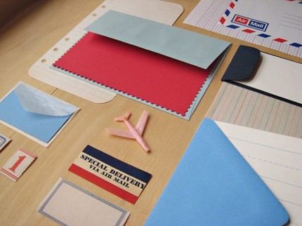 art school girl 'diy mail kit' | simple pretty