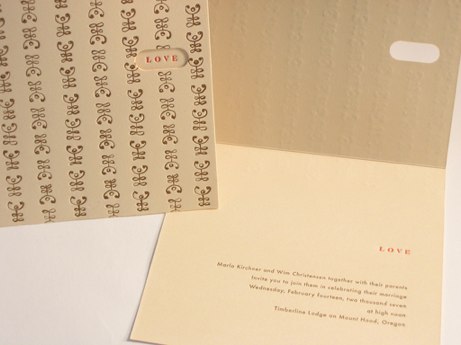 eggpress2 egg press 'swizzlesticks' invitation suite | simple pretty